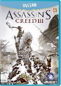 Assassin's Creed III Wii U US box art